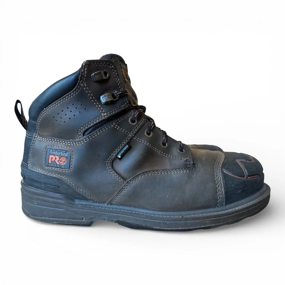Men's Timberland Pro MAGNITUDE 6" Composite Toe Waterproof Work Boot TB0A42ZY - Picture 2 of 9